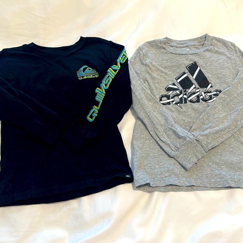 Little boys long sleeve shirts.
